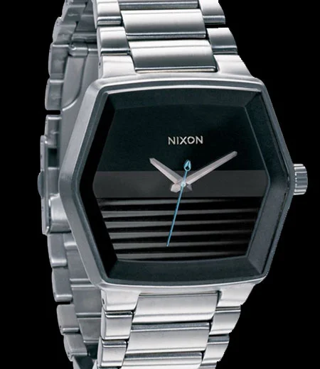 Φωτογραφία προϊόντος: 5 NIXON MAYOR A018-1000 BLACK STAINLESS STEEL BRACELET