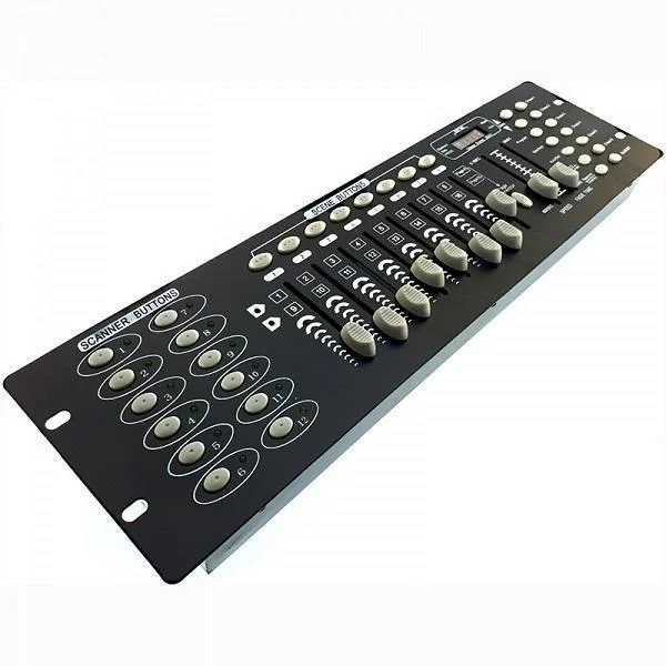 Φωτογραφία προϊόντος: OEM DMX 512 Light Controller Επαγγελματική Κονσόλα φωτισμού με 192 κανάλια 50H/60Η