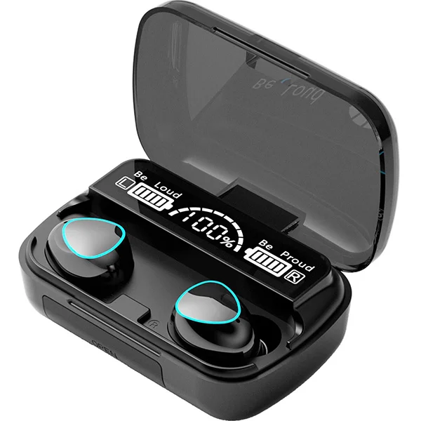 Φωτογραφία προϊόντος: Newest M10 In-ear Bluetooth Handsfree Ακουστικά με Θήκη Φόρτισης Μαύρα