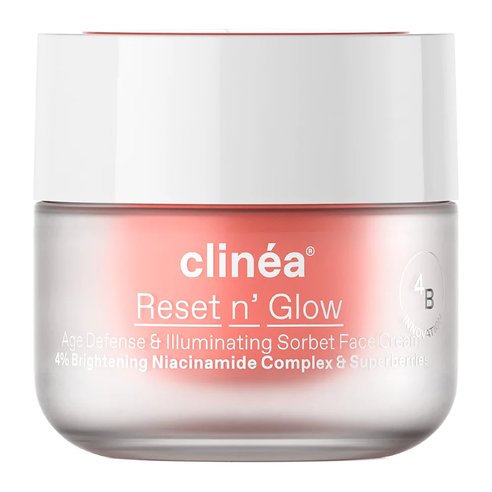 Φωτογραφία προϊόντος: CLINEA Reset n' Glow - Sorbet Κρέμα Προσώπου Αντιγήρανσης και Λάμψης (50ml)