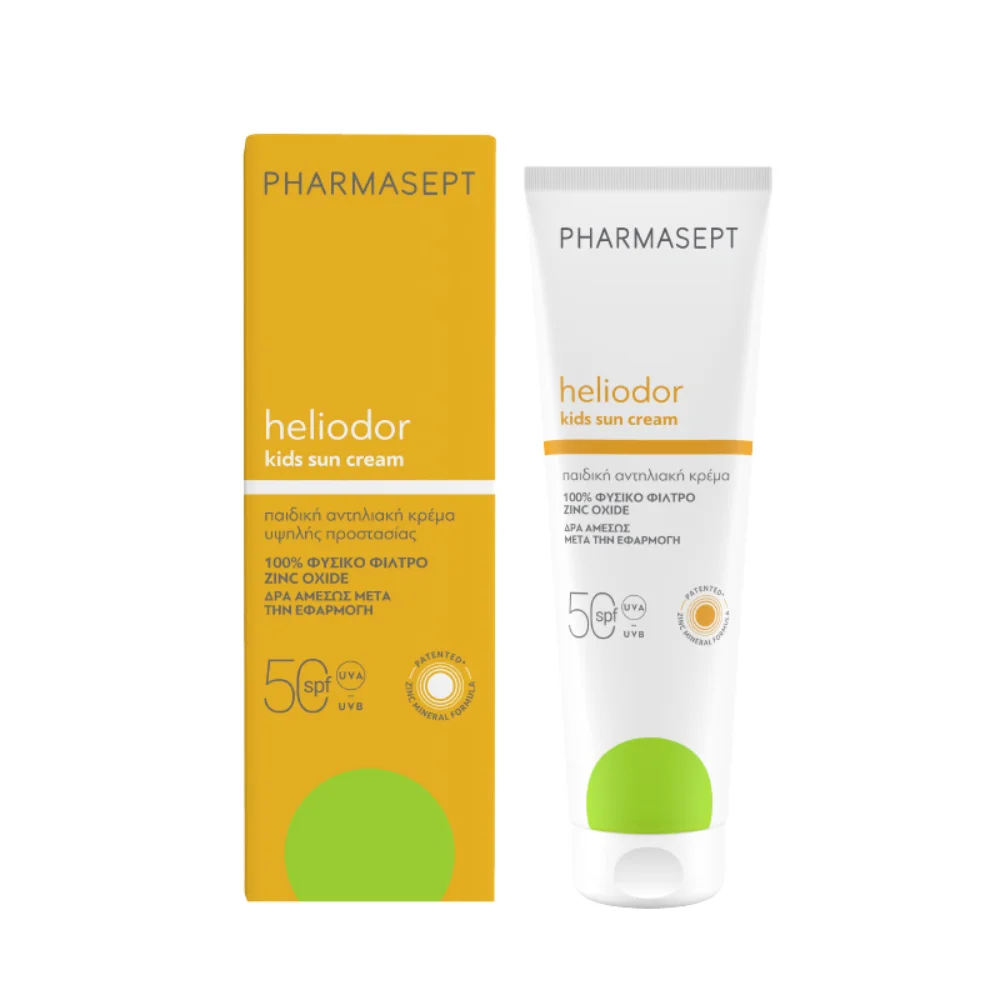 Φωτογραφία προϊόντος: PHARMASEPT Heliodor Kids Sun Cream SPF50 - Παιδική Αντηλιακή Κρέμα SPF50 (150ml)