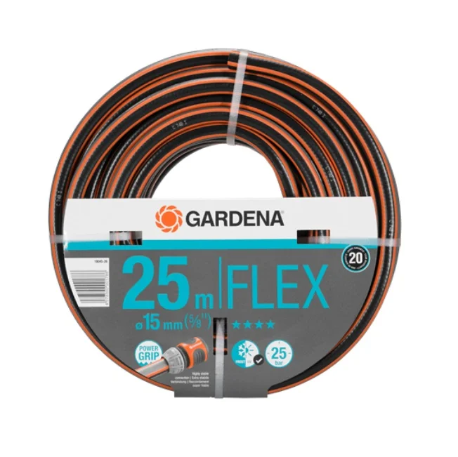 Φωτογραφία προϊόντος: Λάστιχο Gardena Flex Comfort 15ΜΜ(5/8") - 25 Μ. 18045-26
