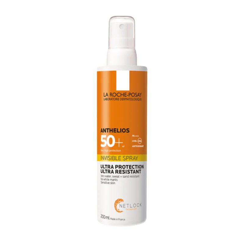 Φωτογραφία προϊόντος: LA ROCHE-POSAY Anthelios Invisible Spray SPF50+ Αντηλιακό Spray Σώματος (200ml)