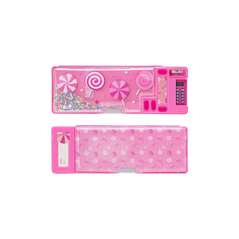 Φωτογραφία προϊόντος: Yolo Κασετίνα Retro Pink Candy 10142