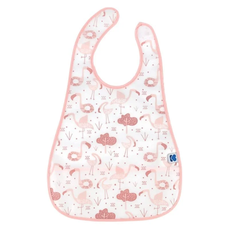Φωτογραφία προϊόντος: Kikka Boo Σαλιάρα EVA bib with crumb catcher Flamingo Pink