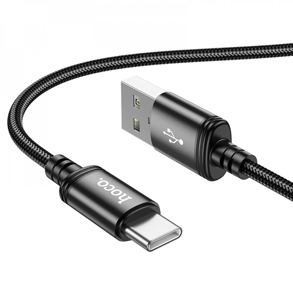 Φωτογραφία προϊόντος: Cable USB A to USB C Hoco 3A 1 m X89 black