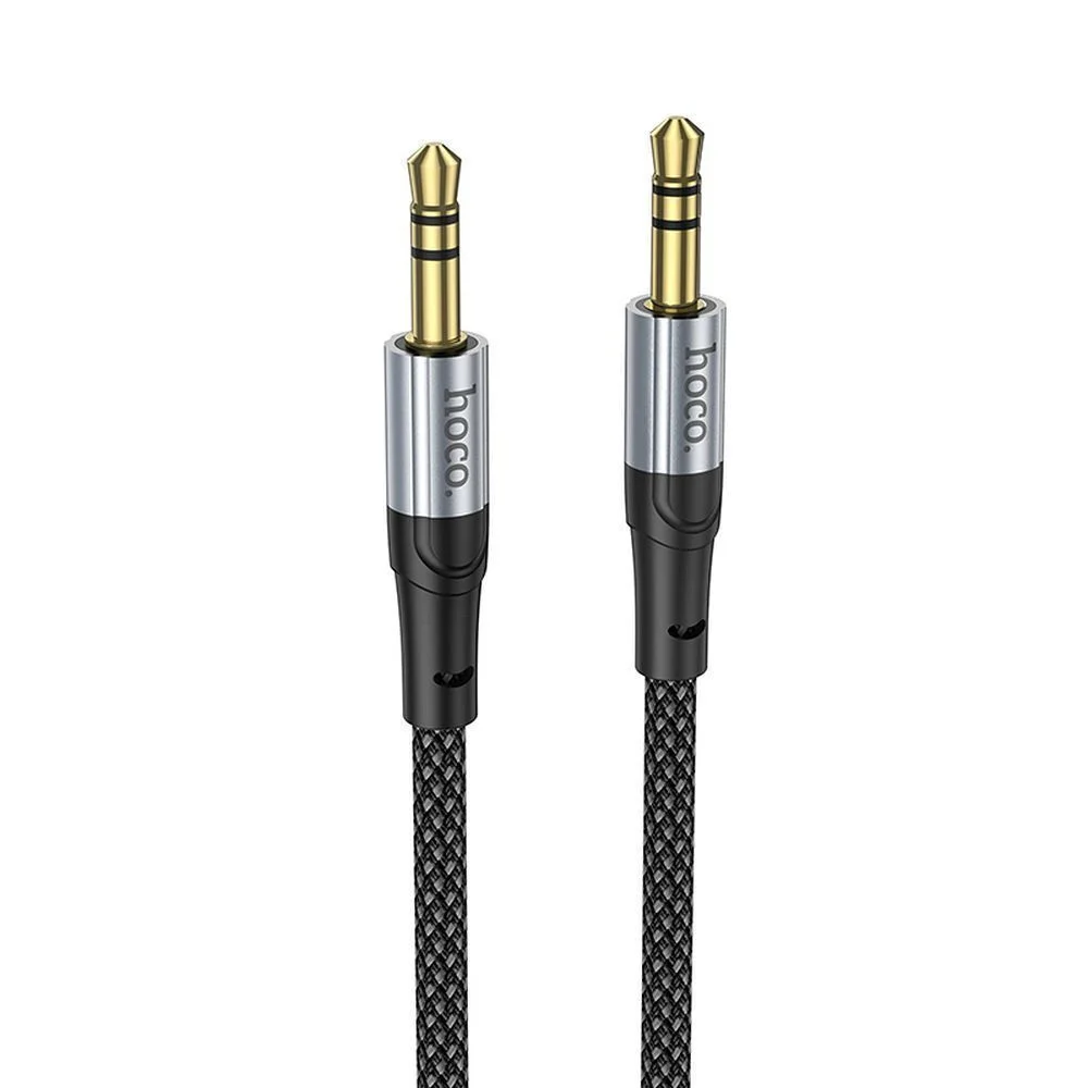 Φωτογραφία προϊόντος: Καλώδιο HOCO cable AUX Jack 3,5 mm (male) to Jack 3,5 mm (male) UPA26 1 m black