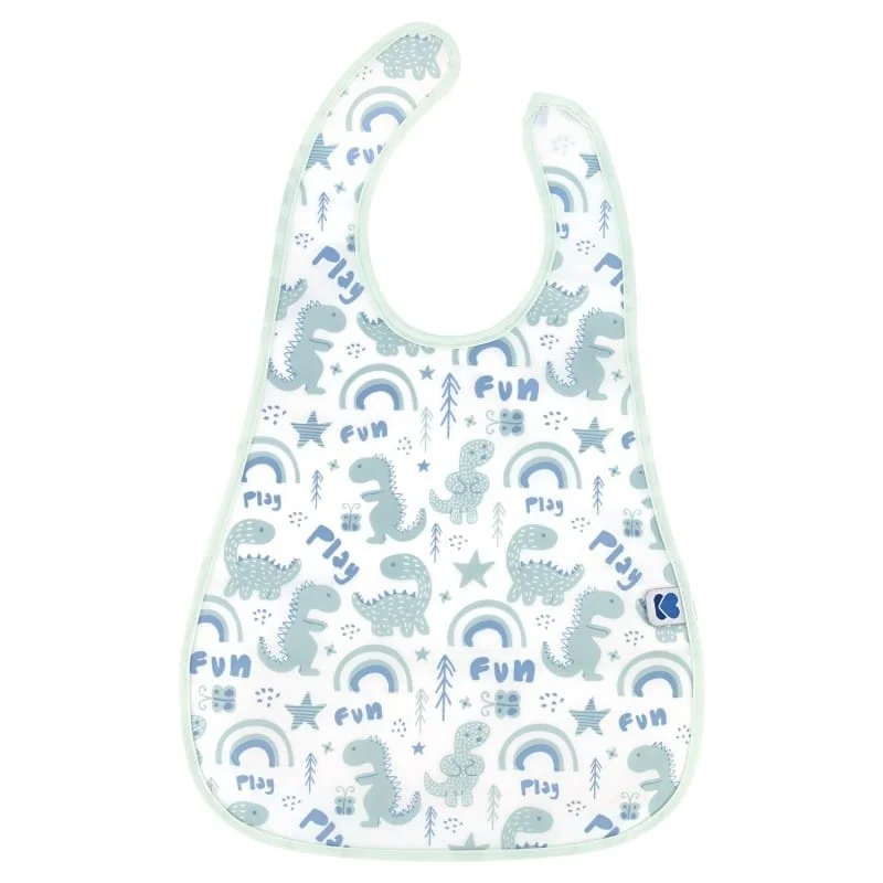 Φωτογραφία προϊόντος: Kikka Boo Σαλιάρα EVA bib with crumb catcher Dinosaur Blue