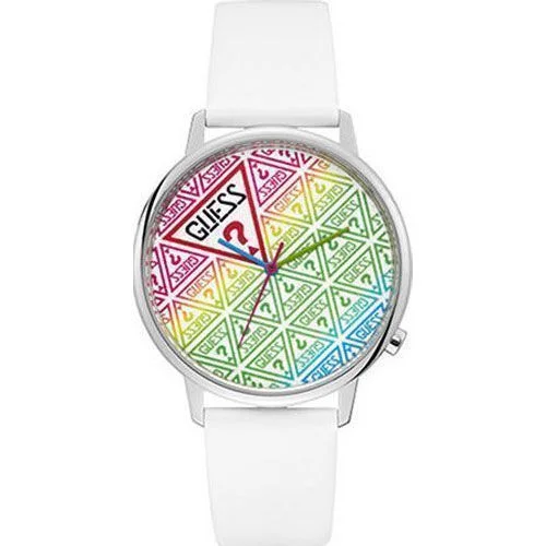 Φωτογραφία προϊόντος: Γυναικείο Ρολόι GUESS White Rubber Strap V1020M1