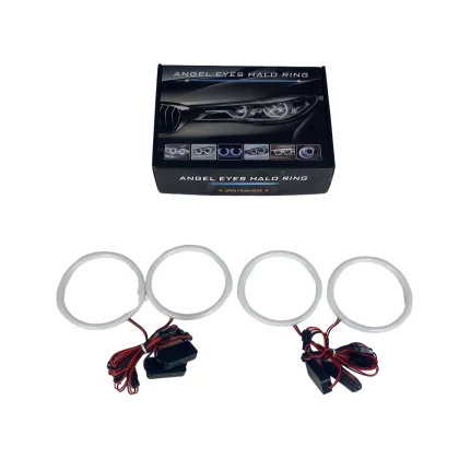 Φωτογραφία προϊόντος: Δαχτυλίδια angel eyes lightbar design για BMW E46 coupe (2003+) - κόκκινα