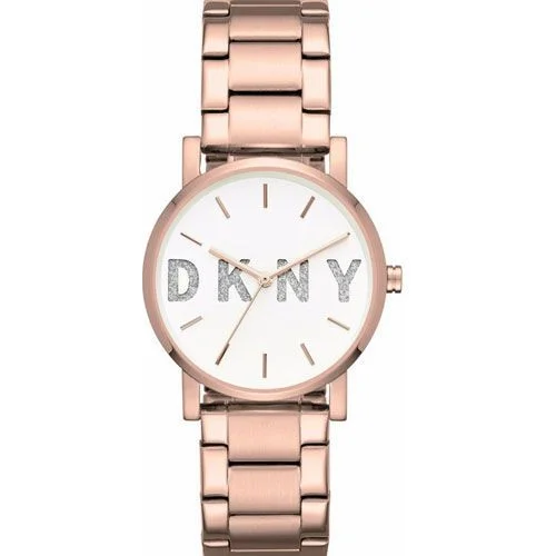 Φωτογραφία προϊόντος: Γυναικειο Ρολόι DKNY Soho Μπρασελέ Ρόζ Χρυσό NY2654