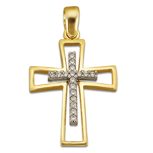 Φωτογραφία προϊόντος: fenixjewelry Κίτρινος Χρυσός σταυρός 14κ ΣΤ4058Κ