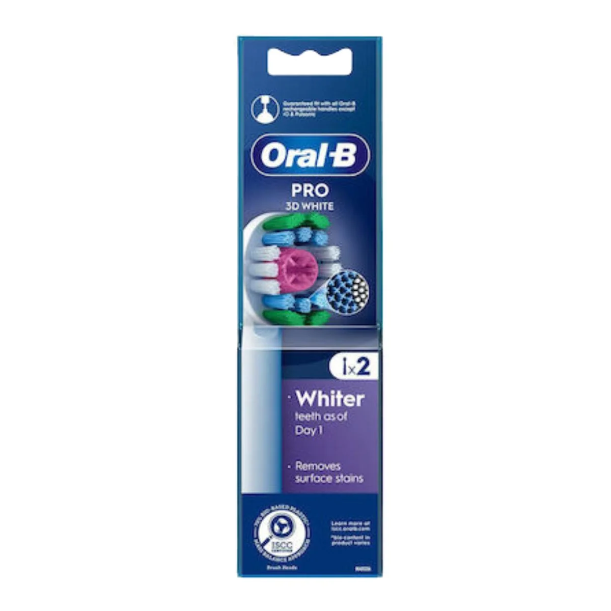 Φωτογραφία προϊόντος: Oral-B Pro 3d Ανταλλακτικές Κεφαλές για Ηλεκτρική Οδοντόβουρτσα 2τμχ