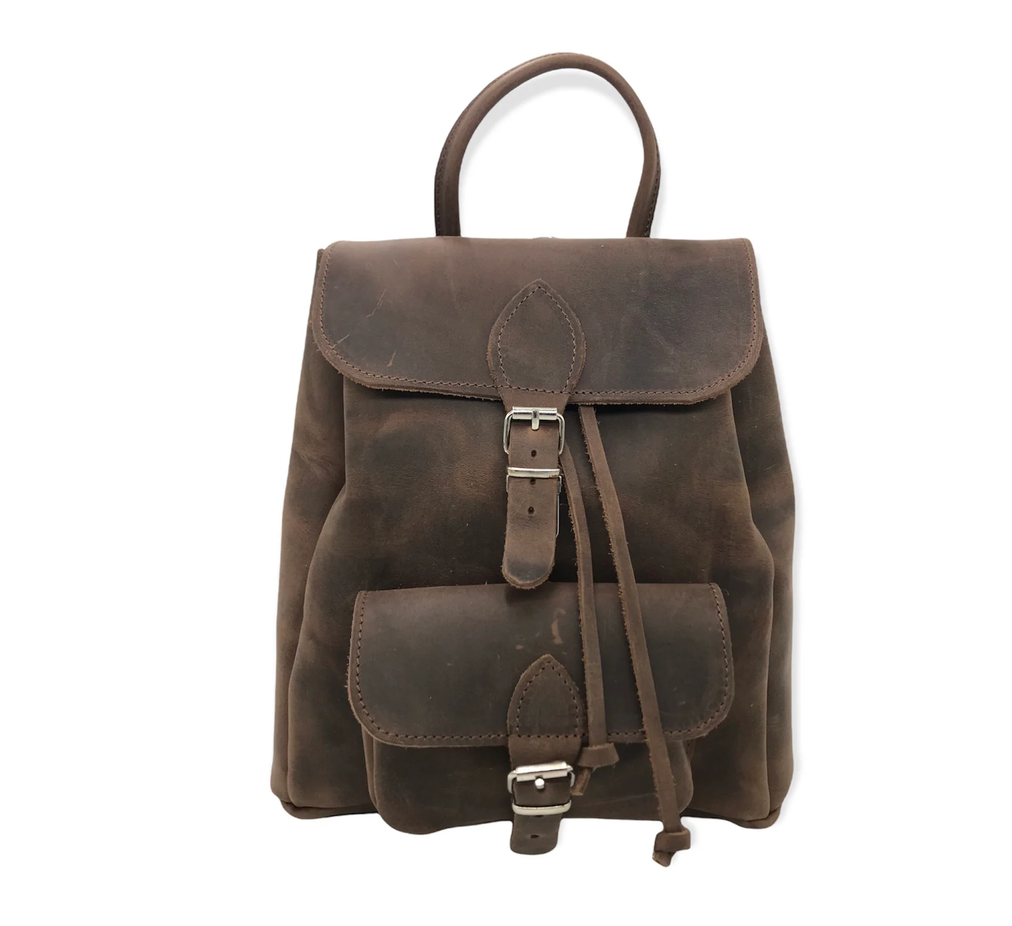 Φωτογραφία προϊόντος: OEM Classic backpack καφέ / δερμάτινο σακίδιο πλάτης