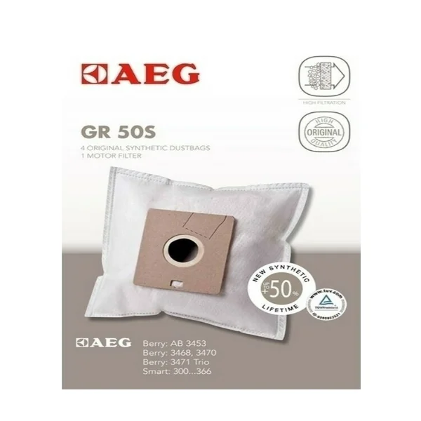 Φωτογραφία προϊόντος: AEG GR50S Σακούλες σκούπας 4BAGS+1M