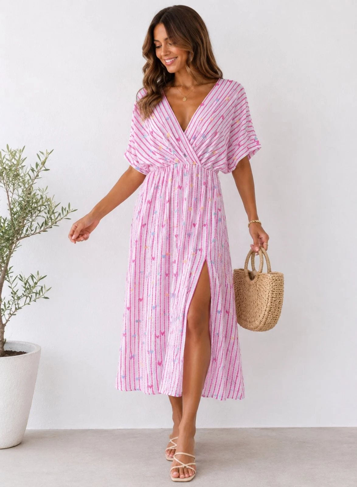 Φωτογραφία προϊόντος: ELUNA Pink Paradise Love Maxi Dress