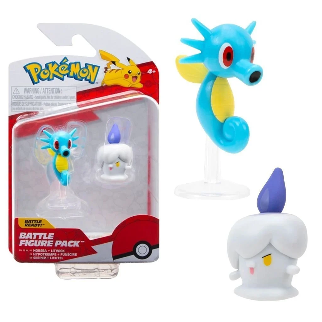 Φωτογραφία προϊόντος: Pokemon Μινιατούρα Litwick,Horsea 6εκ (JW095007-W15-03)