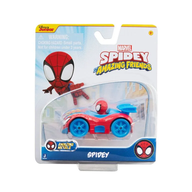 Φωτογραφία προϊόντος: Spidey Όχημα Μεταλλικό Με Φιγούρα 7.5 εκ W1- Spidey (JWS00193-W01-1)