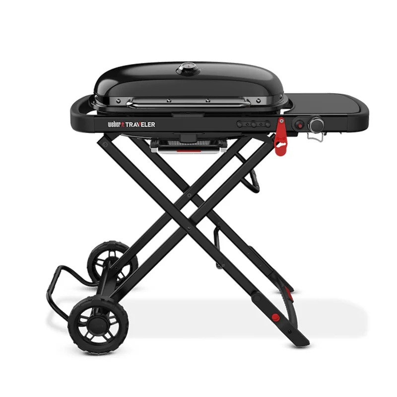 Φωτογραφία προϊόντος: Weber Traveler Stealth Edition Φορητή Ψησταριά Υγραερίου - 9013075