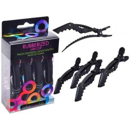 Φωτογραφία προϊόντος: ΚΛΙΠΣ ΣΠΑΣΤΑ 4 ΤΕΜ. ΜΑΥΡΑ FRAMAR 91002
