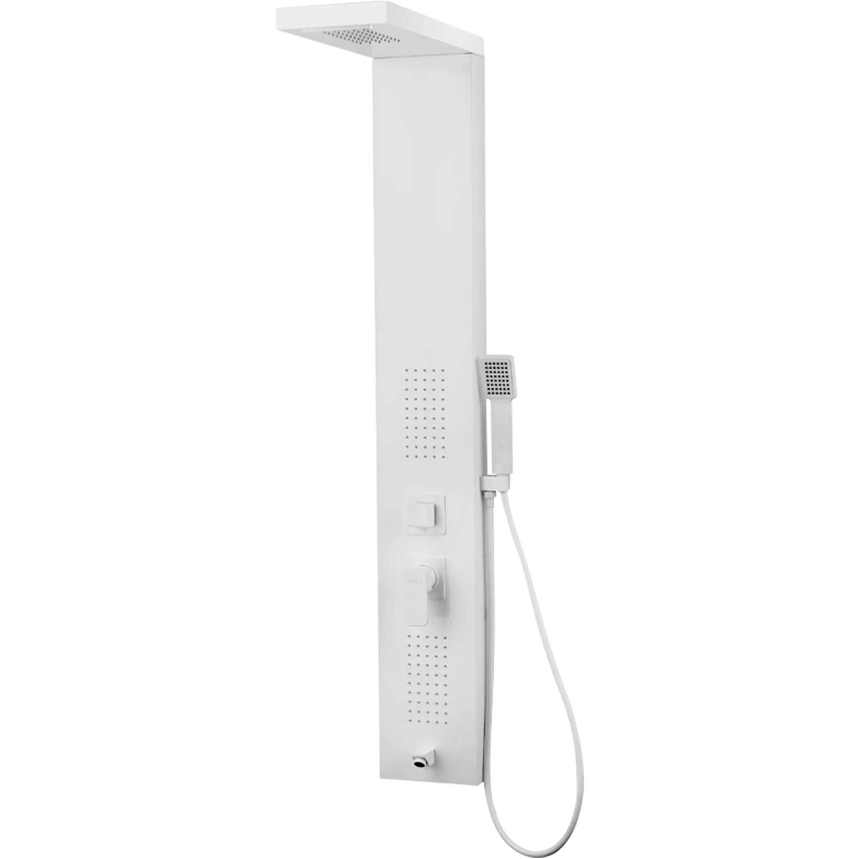 Φωτογραφία προϊόντος: Στήλη υδρομασάζ Vinci Prince Matt White V796020 χρώμα λευκό