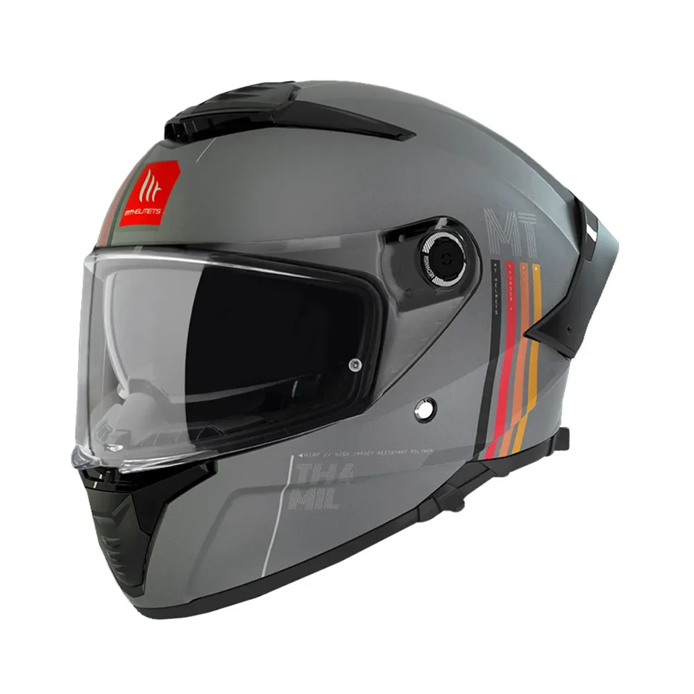 Φωτογραφία προϊόντος: ΚΡΑΝΟΣ FULL FACE THUNDER 4 SV MIL C2 GREY MATT ECE 22.06 | MT