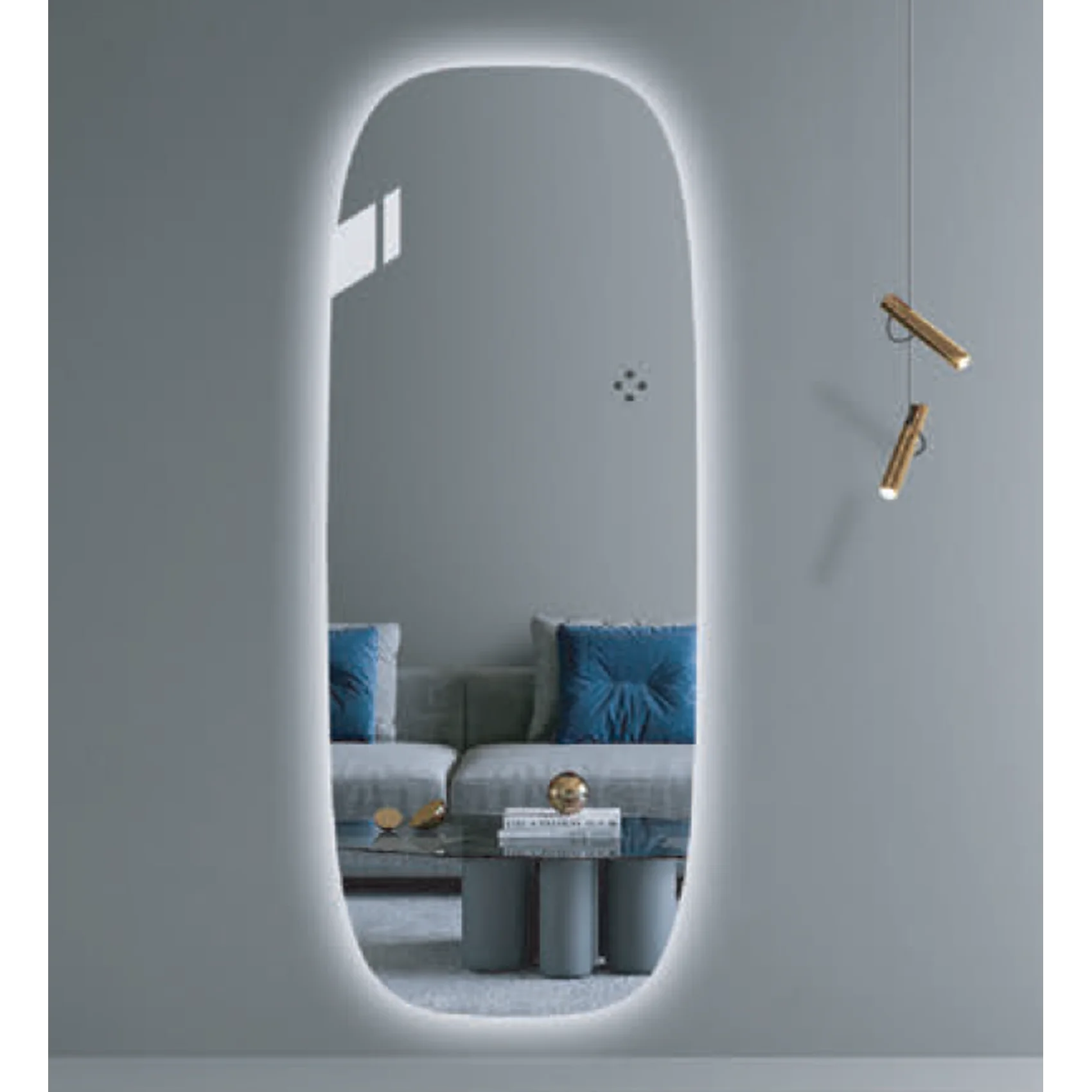 Φωτογραφία προϊόντος: Καθρέπτης led Vinci Nesso BO641081 70x170h