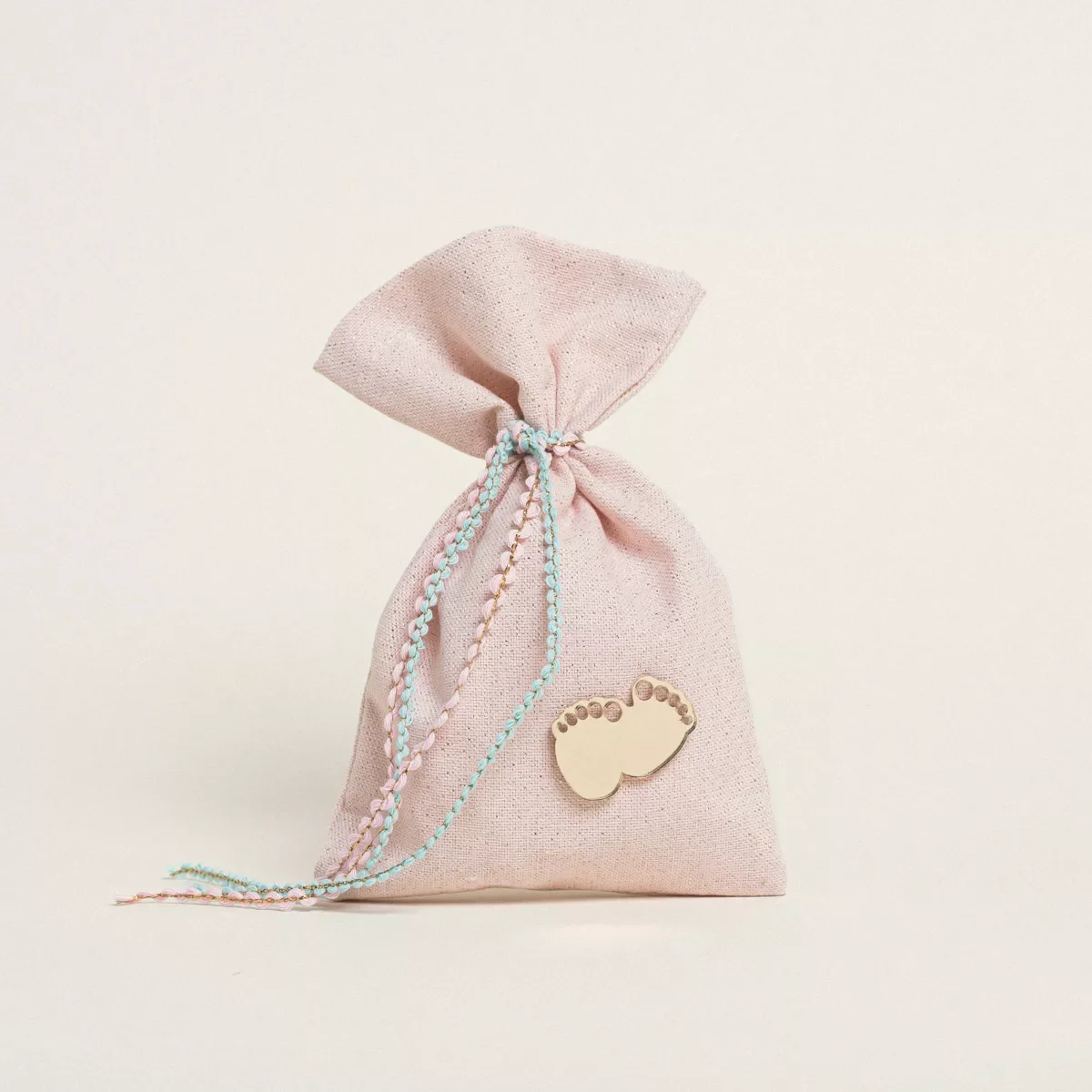 Φωτογραφία προϊόντος: Beauty Home ΠΟΥΓΚΙ 14 x 22 cm ΡΟΖ ΧΡΥΣΟ LUREX