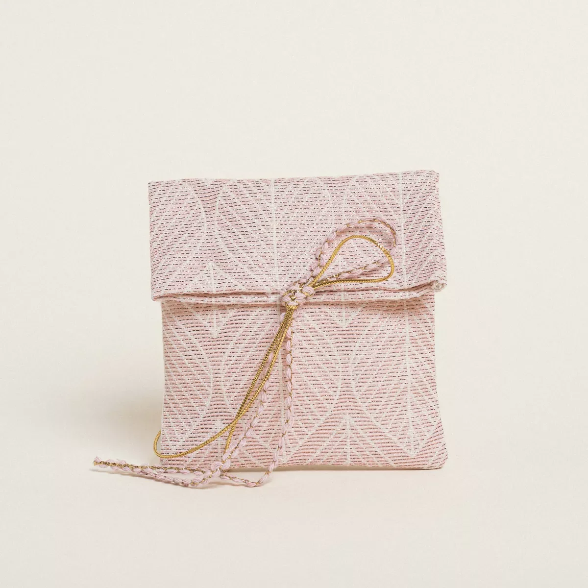 Φωτογραφία προϊόντος: Beauty Home ΠΟΥΓΚΙ 12 x 17 cm ΖΑΚΑΡ ΦΥΛΛΟ ΡΕΤΡΟ LUREX ΣΑΠΙΟ ΜΗΛΟ