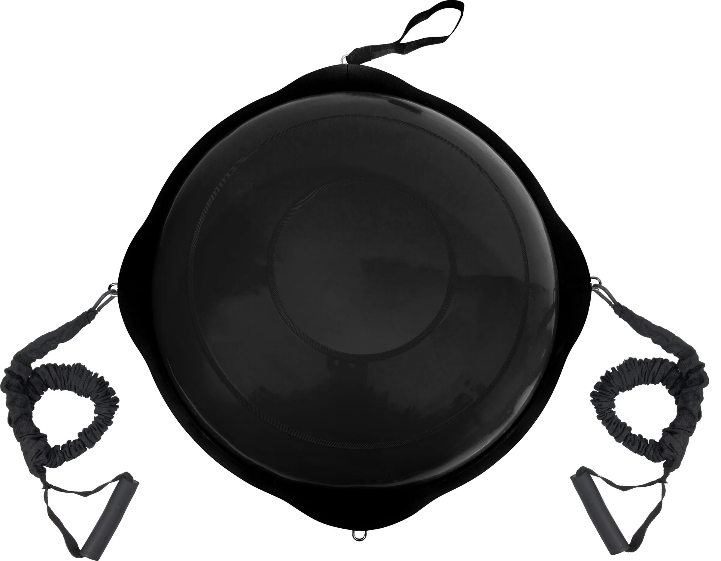 Φωτογραφία προϊόντος: AMILA Balance Ball με Ξύλινη Βάση Mat Black 63cm AMILA 48193