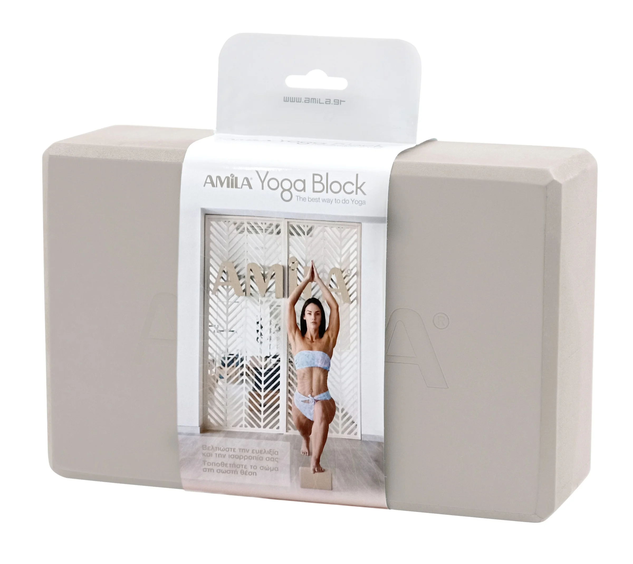 Φωτογραφία προϊόντος: Τούβλο Yoga AMILA Brick Beige AMILA 96844