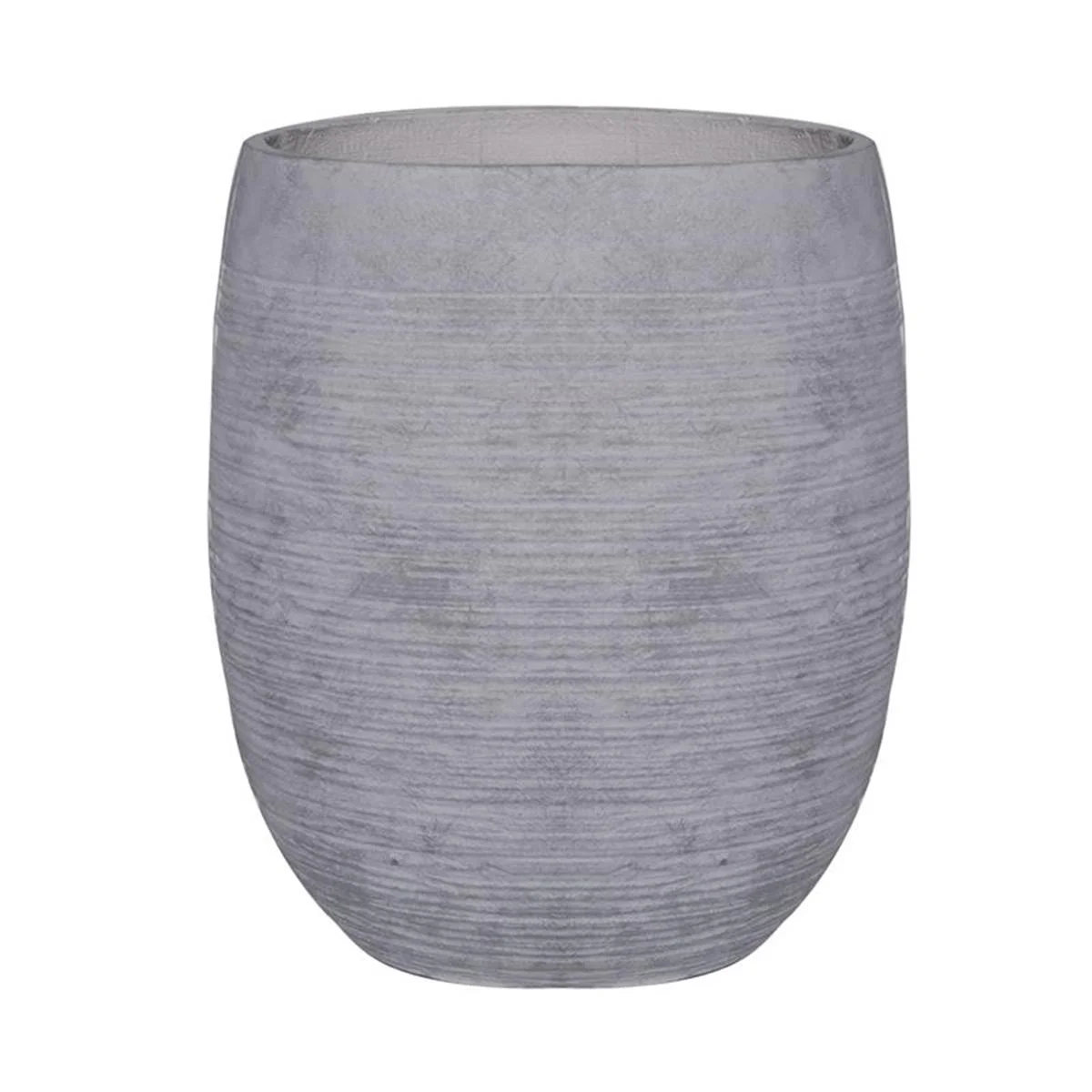 Φωτογραφία προϊόντος: FLOWER POT-8 Woodwell Light Grey Wash Γλάστρα Φ35x39cm