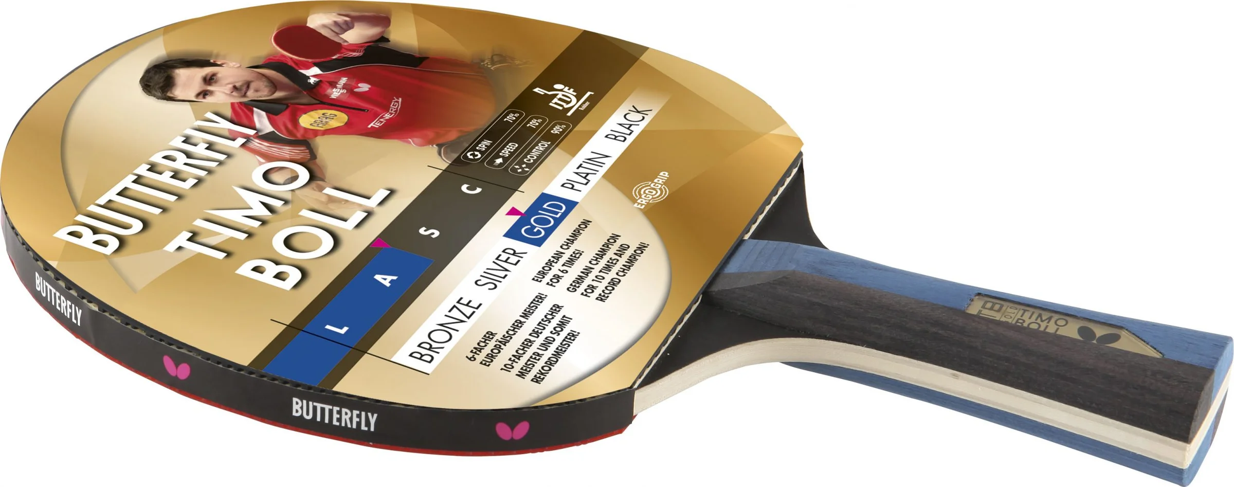Φωτογραφία προϊόντος: Ρακέτα Timo Boll Gold BUTTERFLY 97202