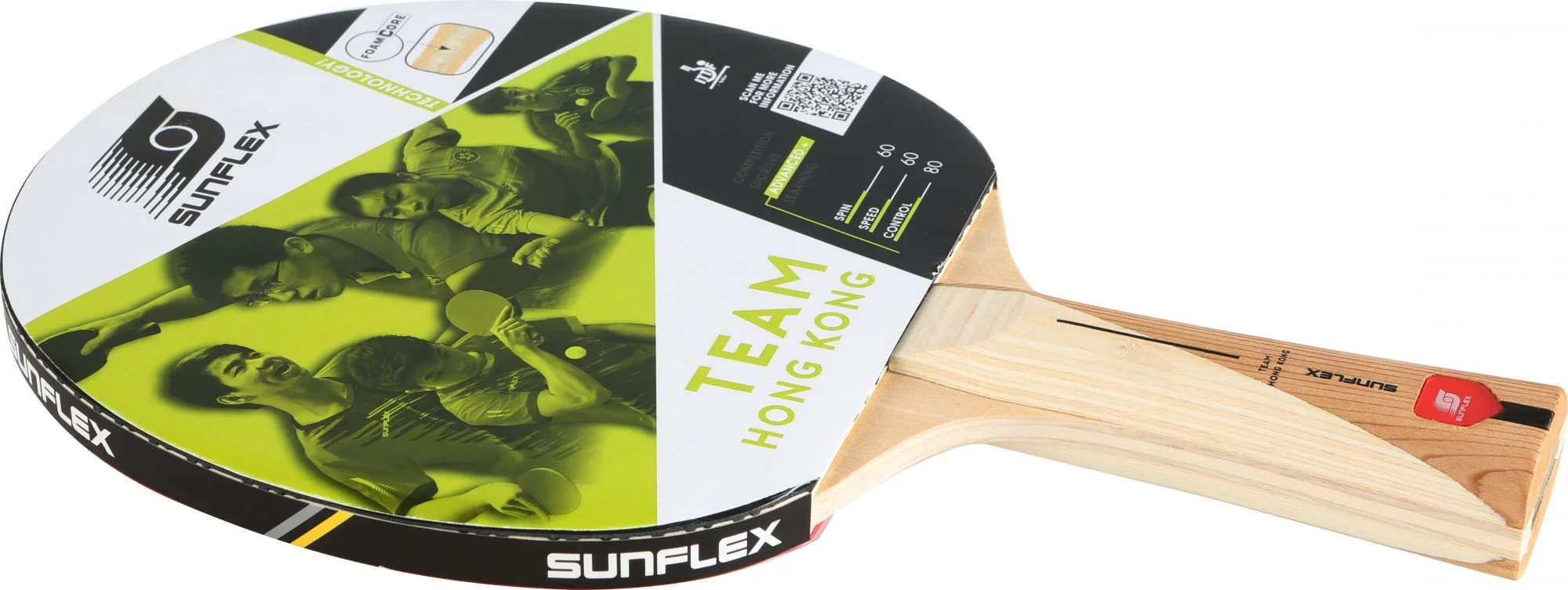 Φωτογραφία προϊόντος: Ρακέτα Ping Pong Sunflex Team Hong Kong ( 97179)