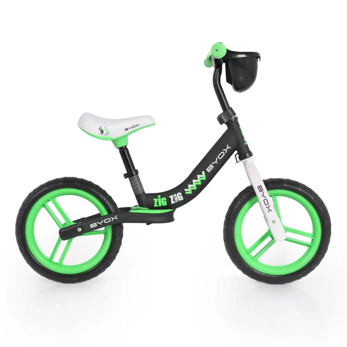 Φωτογραφία προϊόντος: BYOX - Balance bicycle Zig zag green - 3800146201319