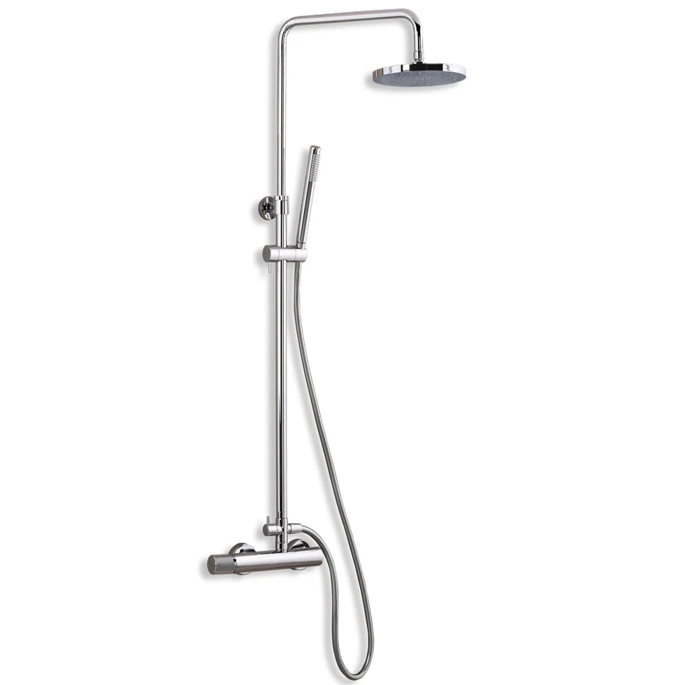 Φωτογραφία προϊόντος: Eurorama Eletta Tecno στήλη Ντουζ Chrome 167066-100 σταθερου υψους