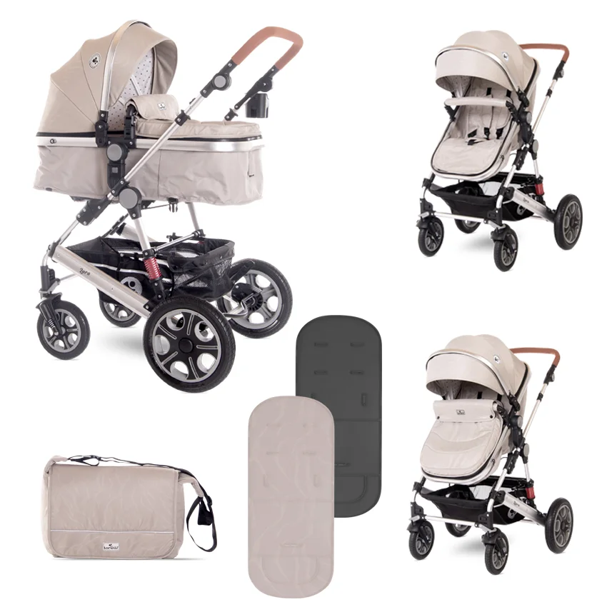 Φωτογραφία προϊόντος: LORELLI - BABY STROLLER LORA STRING DOTS + MAMA BAG - 10021272115