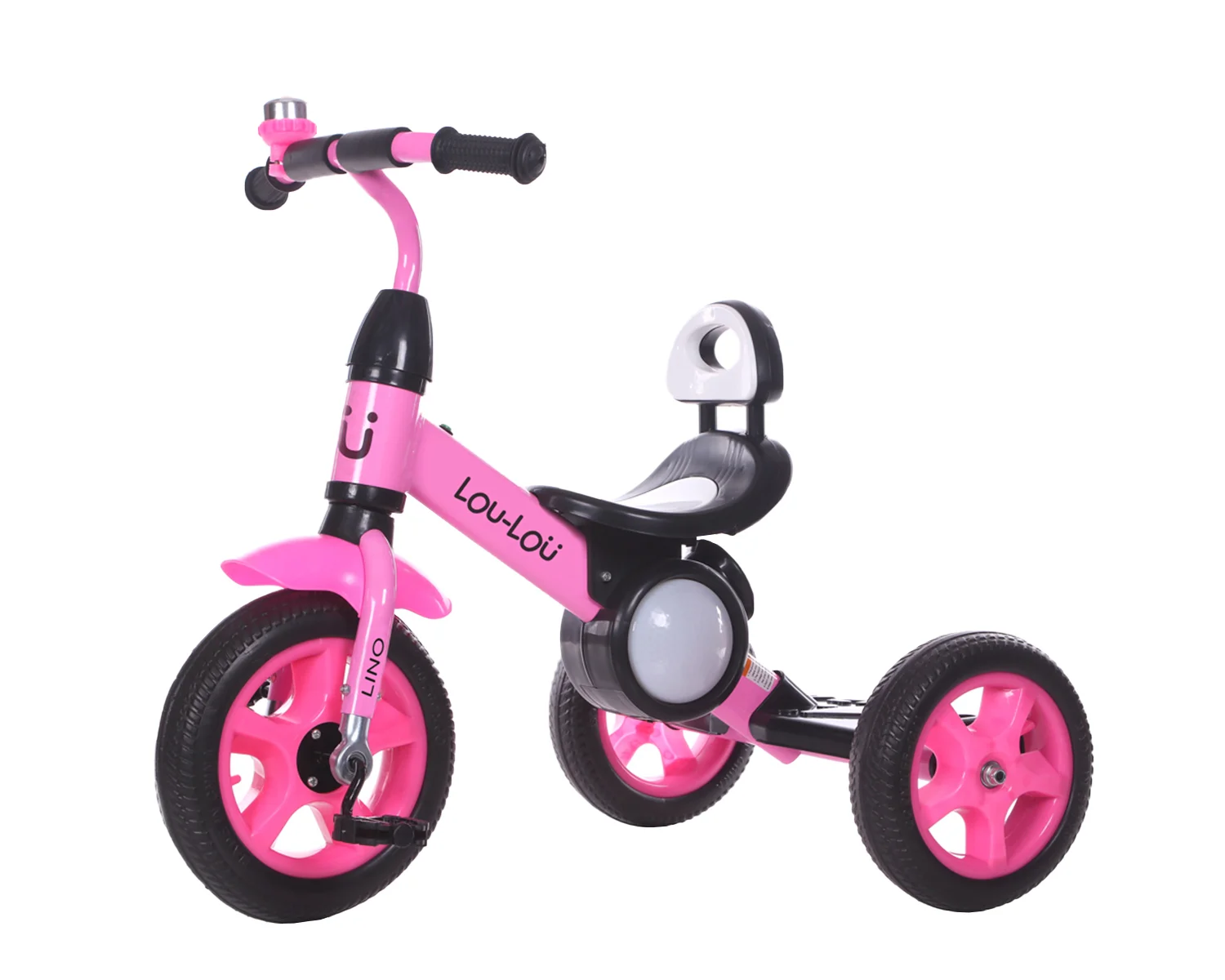 Φωτογραφία προϊόντος: Kikka Boo - Lou-Lou Tricycle Lino Pink - 31006020137