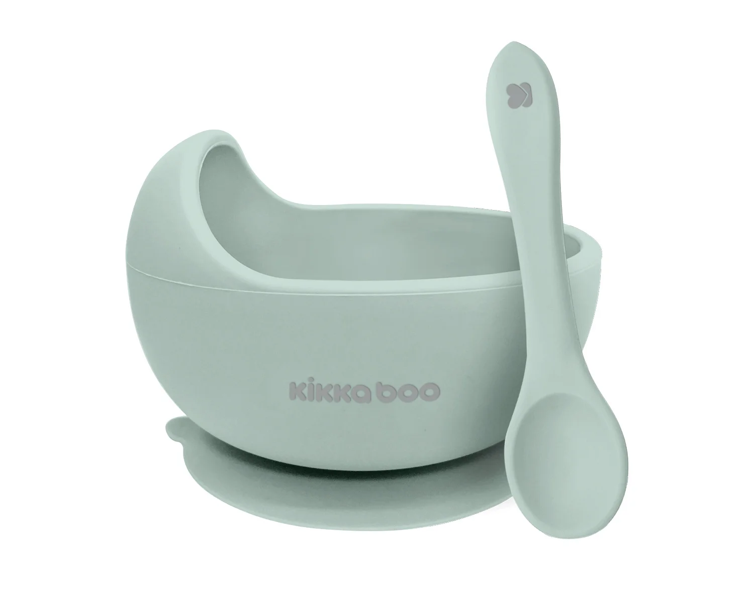 Φωτογραφία προϊόντος: Kikka Boo - Silicone bowl with spoon Yummy Mint - 31302040115