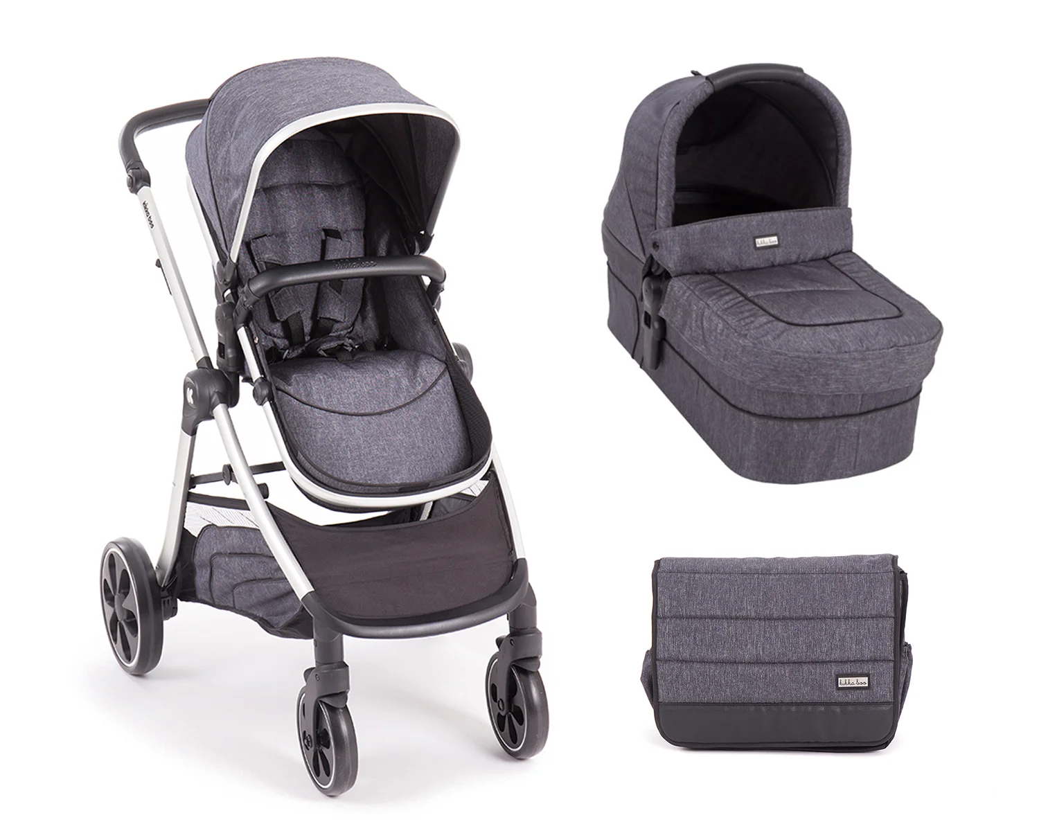 Φωτογραφία προϊόντος: Kikka Boo - Stroller 2in1 Maui Grey - 31001020104