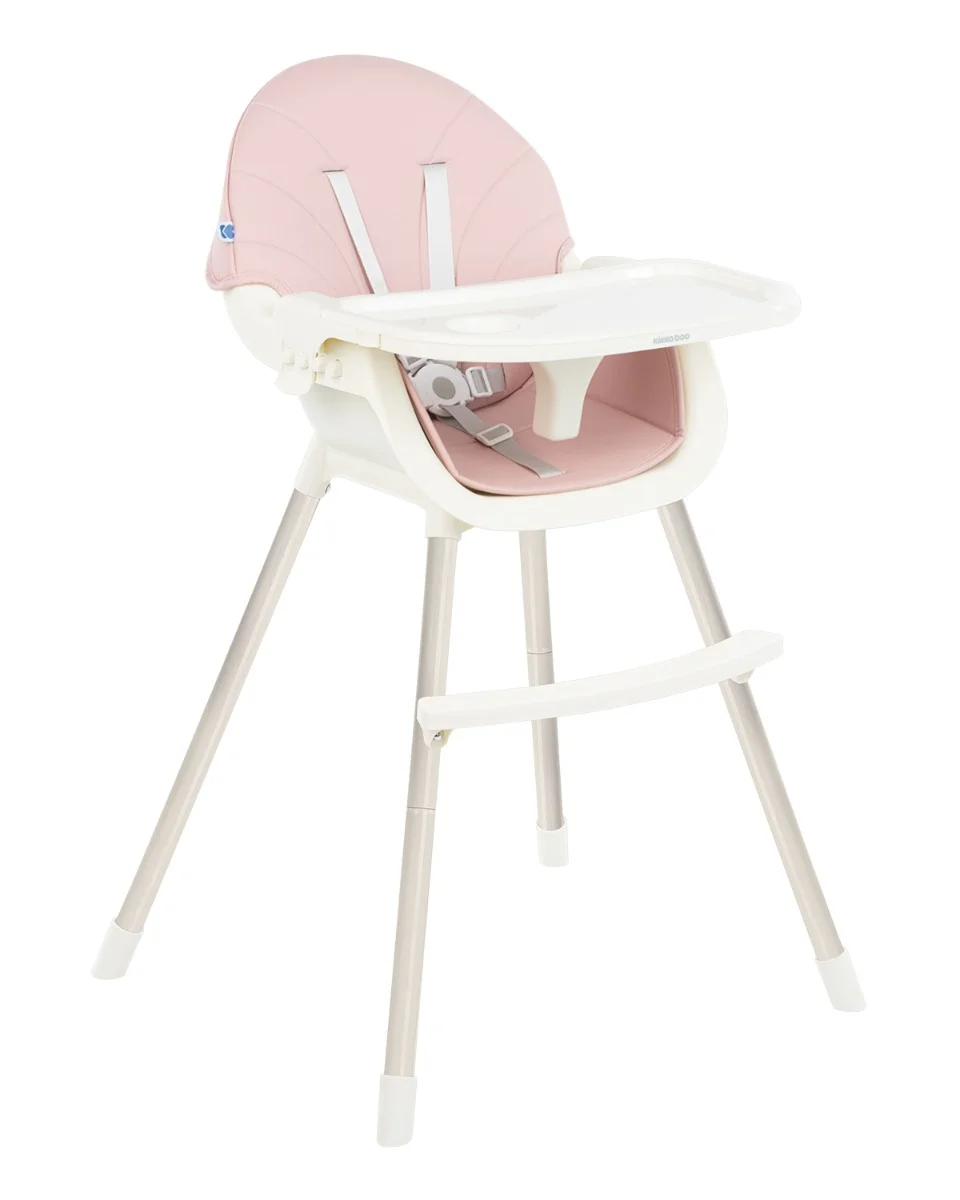 Φωτογραφία προϊόντος: Kikka Boo - Highchair 2in1 Nutri Steel Pink - 31004010135