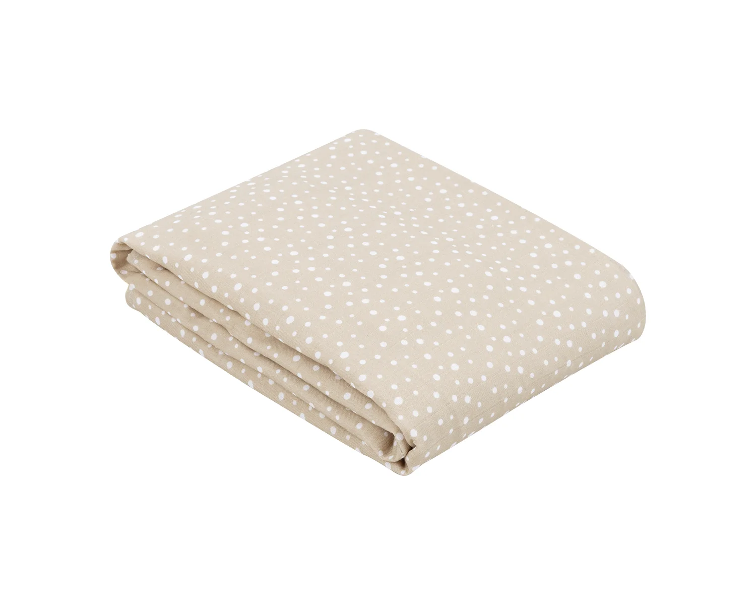 Φωτογραφία προϊόντος: Kikka Boo - Double layer muslin blanket 100x100 cm Dots Beige - 31103010062