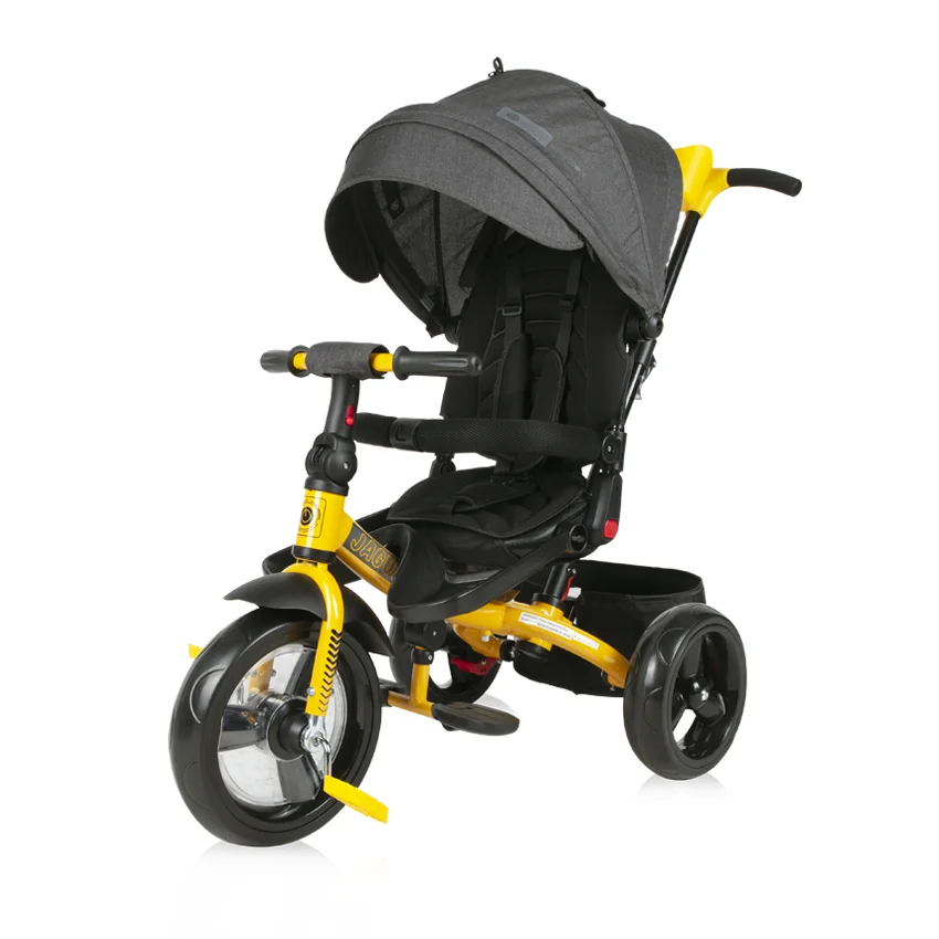 Φωτογραφία προϊόντος: LORELLI - CHILDREN TRICYCLE JAGUAR BLACK + YELLOW - 10050292101