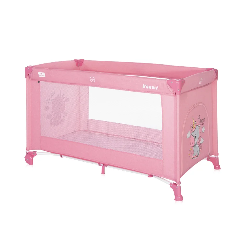 Φωτογραφία προϊόντος: LORELLI - BABY COT NOEMI 1 LAYER ROSE VELVET UNICORN - 10080542151