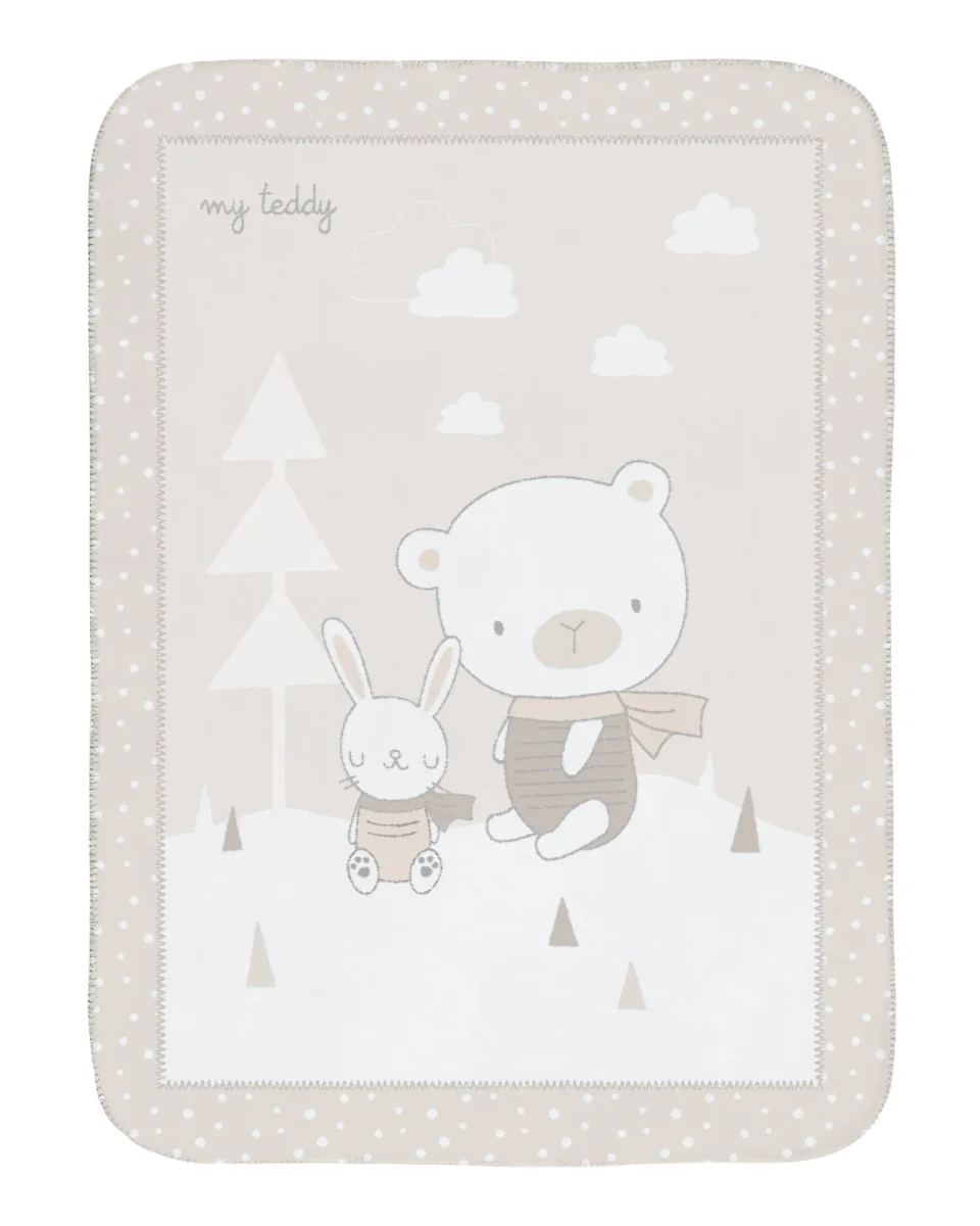 Φωτογραφία προϊόντος: Kikka Boo - Super soft blanket 80/110 cm My Teddy - 31103020121
