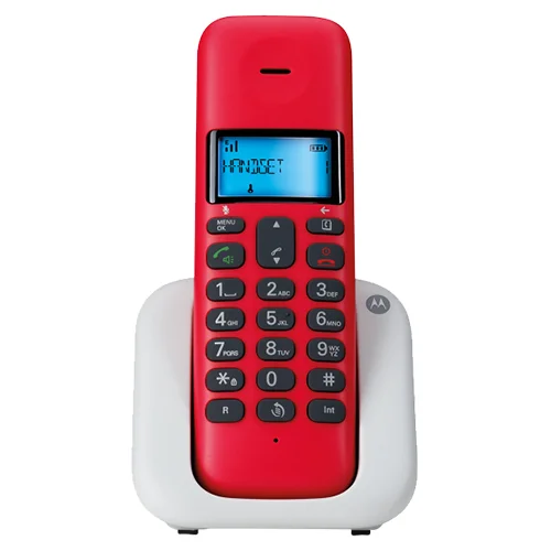 Φωτογραφία προϊόντος: Motorola T301 Cherry (Ελληνικό Μενού) Ασύρματο τηλέφωνο με ανοιχτή ακρόαση