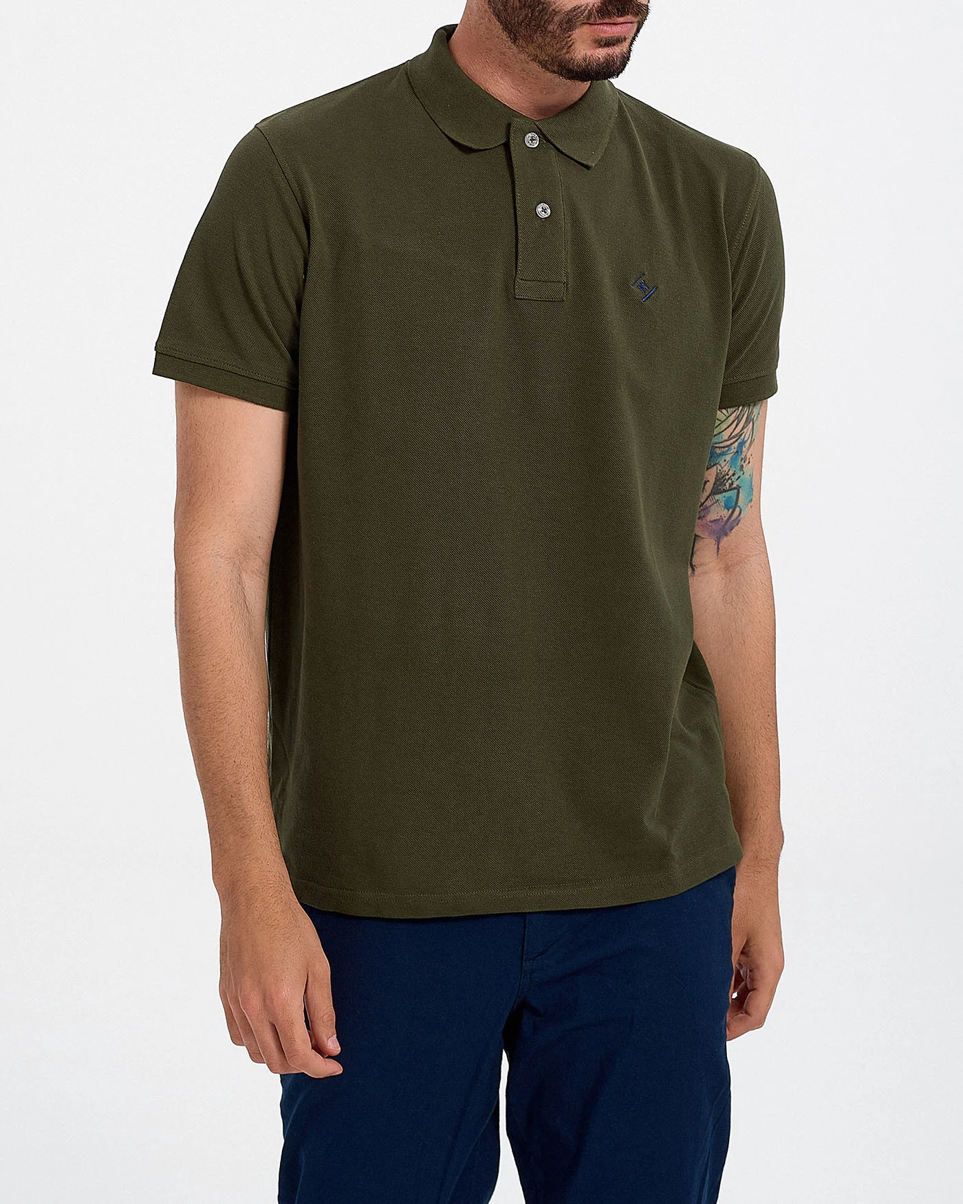 Φωτογραφία προϊόντος: Rook Ανδρικό Πόλο T-Shirt - 2121102000 ΧΑΚΙ