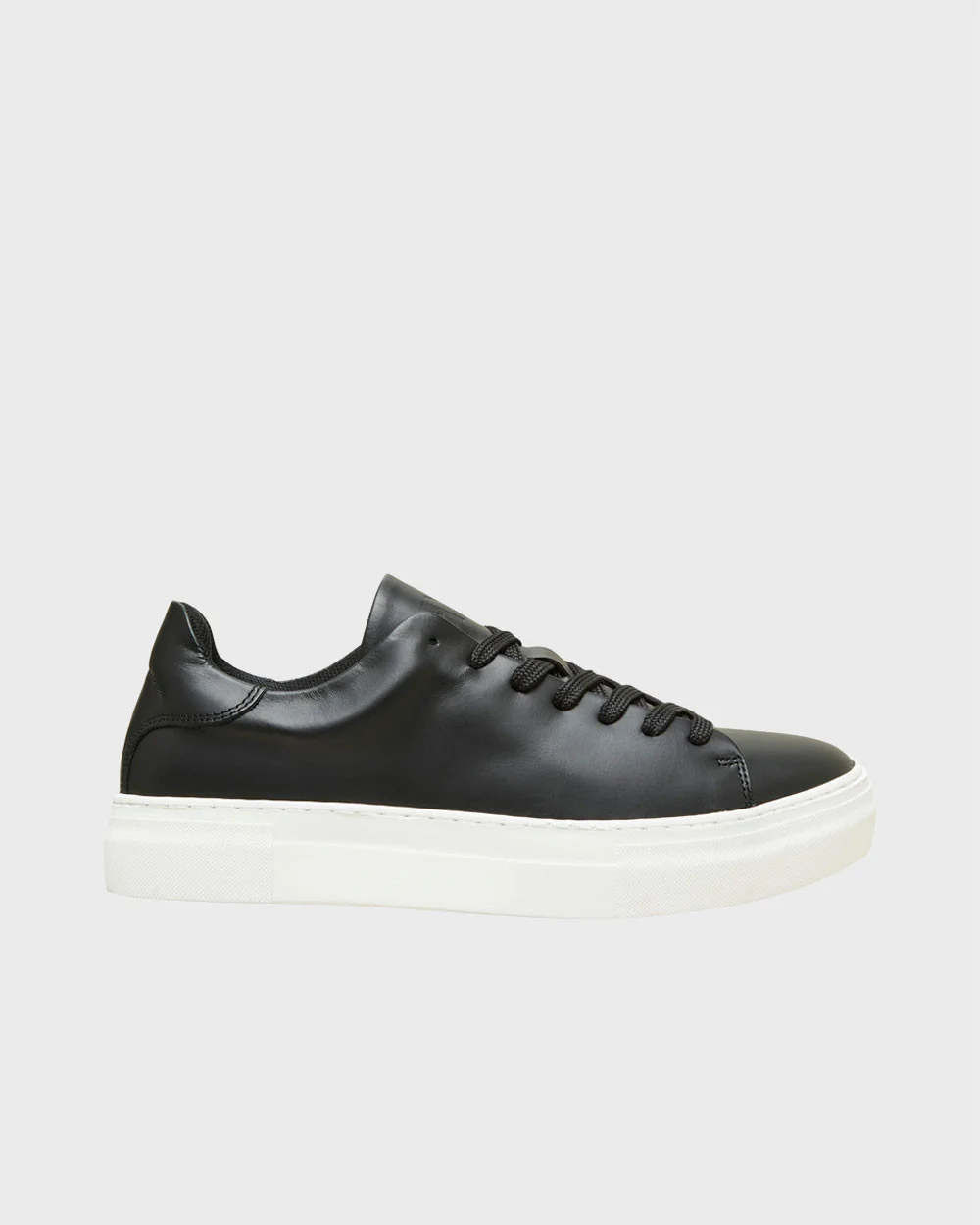 Φωτογραφία προϊόντος: SELECTED ΑΝΔΡΙΚΑ SNEAKERS LEATHER TRAINERS - 16081298 ΜΑΥΡΟ