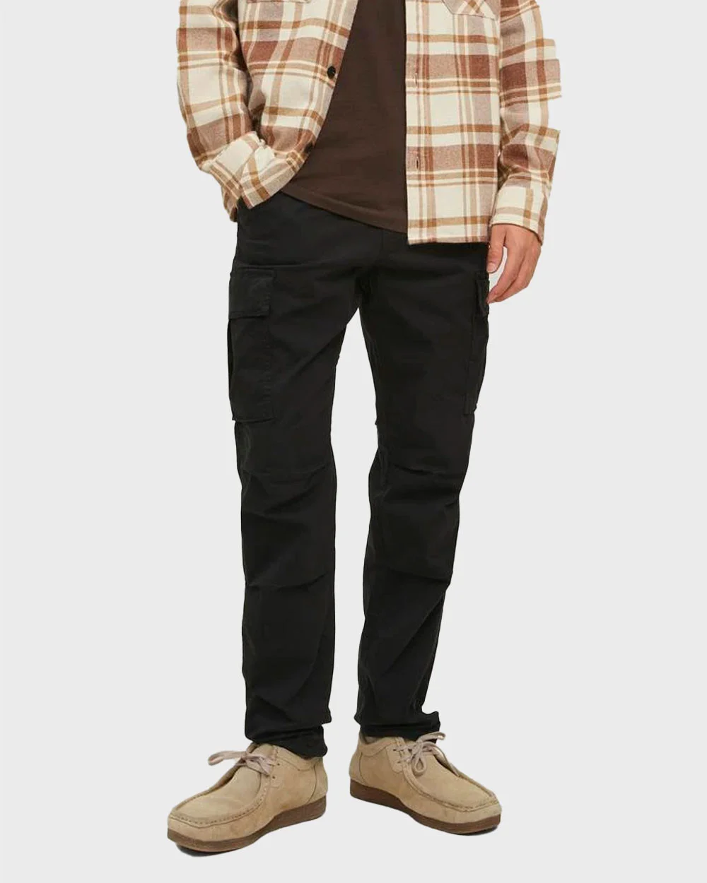 Φωτογραφία προϊόντος: JACK & JONES ΑΝΔΡΙΚΟ CARGO ΠΑΝΤΕΛΟΝΙ - 12216664 ΜΑΥΡΟ