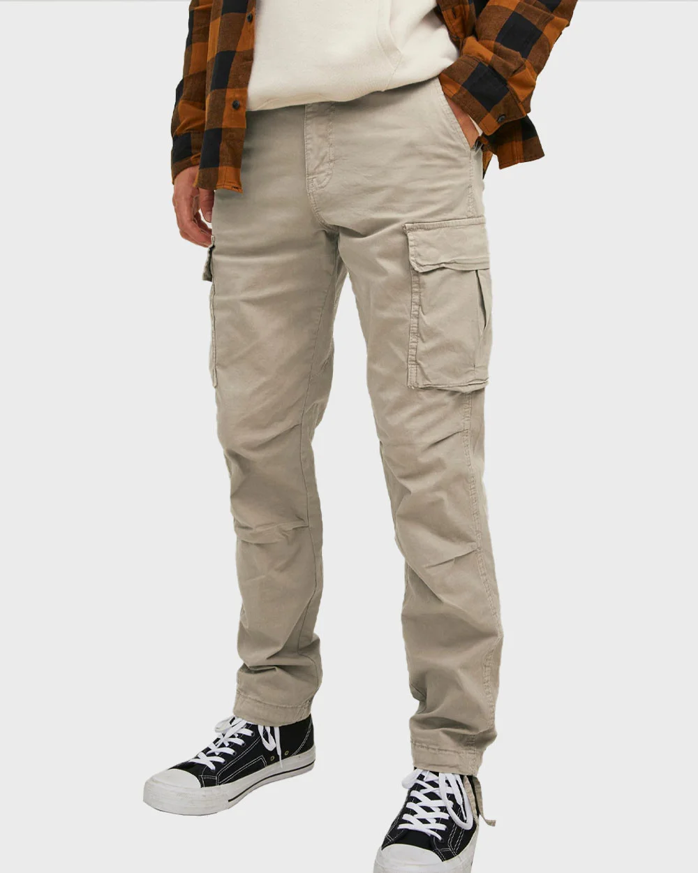 Φωτογραφία προϊόντος: JACK & JONES ΑΝΔΡΙΚΟ CARGO ΠΑΝΤΕΛΟΝΙ - 12216664 ΕΚΡΟΥ
